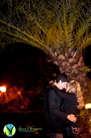Engaged Couple in Downtown St Augustine