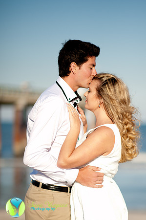 Engaged Couple in St Augustine Beach